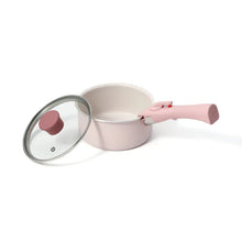 قم بتحميل الصورة في عارض الصور، Pot &amp; Frypan 4-Piece Set (Pink) - Francfranc Limited