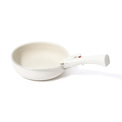 Pot & Frypan 4-Piece Set (Ivory) - Francfranc Limited