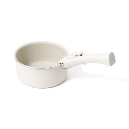 Pot & Frypan 4-Piece Set (Ivory) - Francfranc Limited