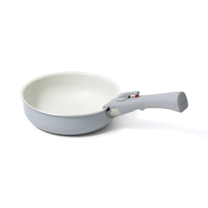 Pot & Frypan 4-Piece Set (Gray) - Francfranc Limited