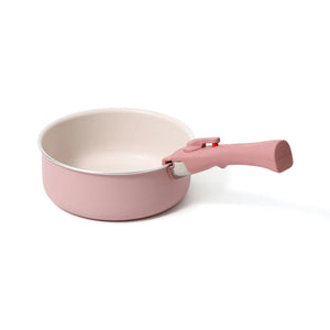 Pot & Frypan 6-Piece Set (Pink) - Francfranc Limited