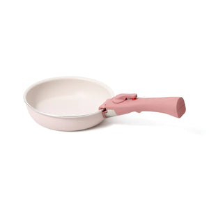 Pot & Frypan 6-Piece Set (Pink) - Francfranc Limited