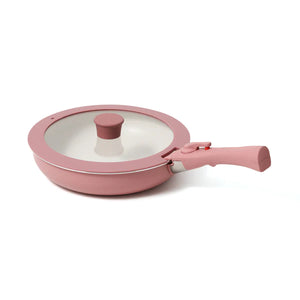 Pot & Frypan 6-Piece Set (Pink) - Francfranc Limited