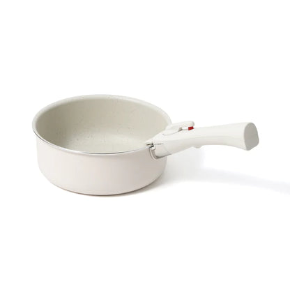 Pot & Frypan 6-Piece Set (Ivory) - Francfranc Limited