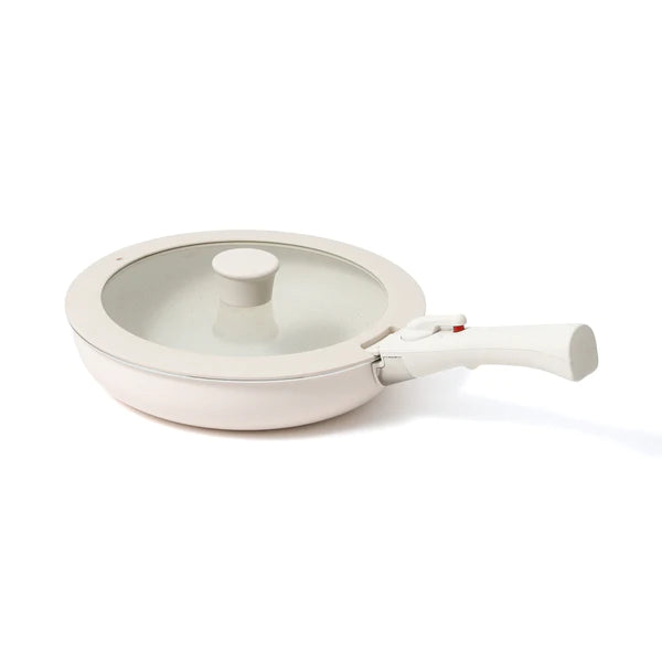 Pot & Frypan 6-Piece Set (Ivory) - Francfranc Limited