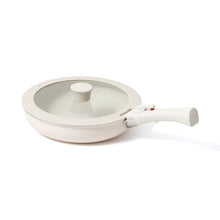 قم بتحميل الصورة في عارض الصور، Pot &amp; Frypan 6-Piece Set (Ivory) - Francfranc Limited