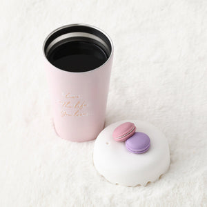 Stainless Steel Macaron Pink Tumbler 350ml - Francfranc Limited