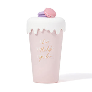 Stainless Steel Macaron Pink Tumbler 350ml - Francfranc Limited