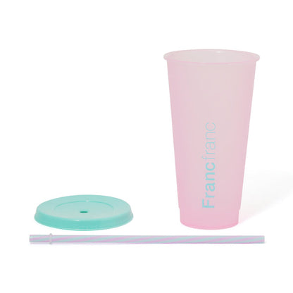 Color Change Tumbler 730ml Pink- Francfranc Limited