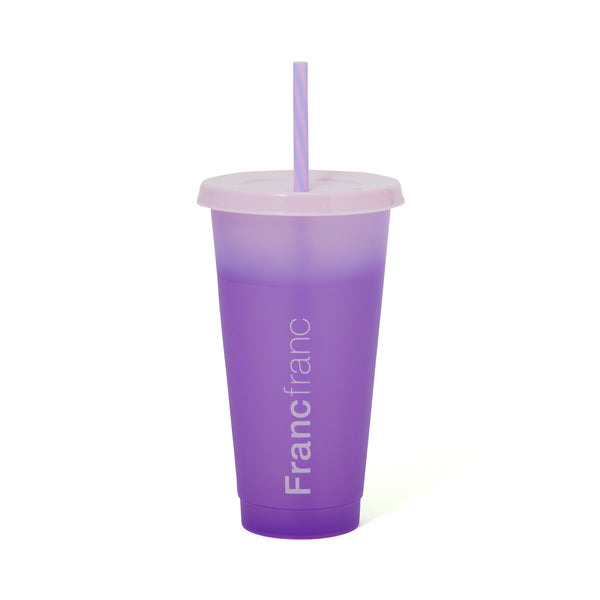 Color Change Tumbler 730ml Purple - Francfranc Limited