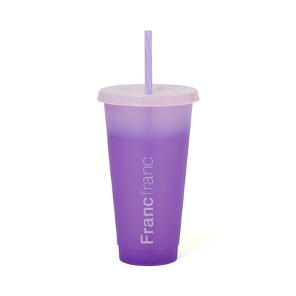 Color Change Tumbler 730ml Purple - Francfranc Limited