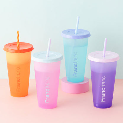 Color Change Tumbler 730ml Orange - Francfranc Limited