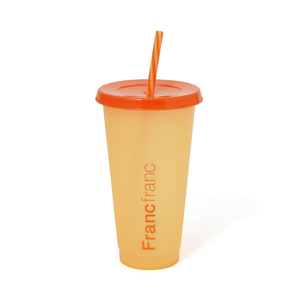 Color Change Tumbler 730ml Orange - Francfranc Limited