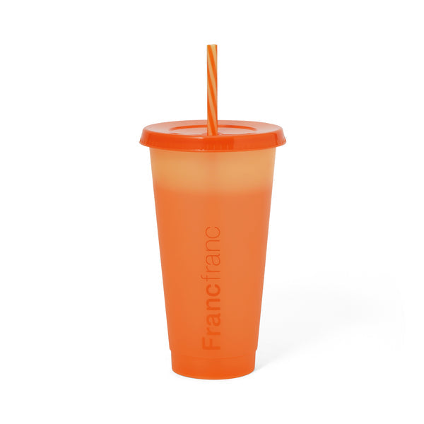 Color Change Tumbler 730ml Orange - Francfranc Limited