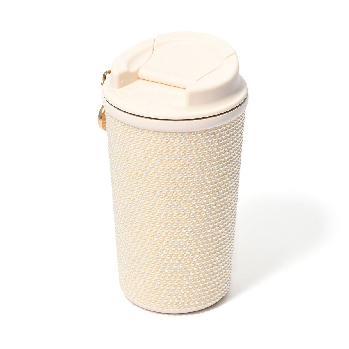 Pearl-Like Stainless Steel Tumbler White