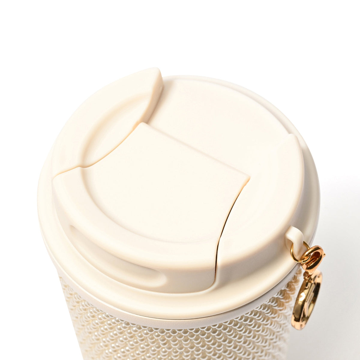 Pearl-Like Stainless Steel Tumbler White