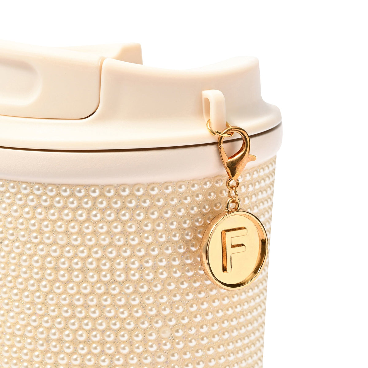 Pearl-Like Stainless Steel Tumbler White
