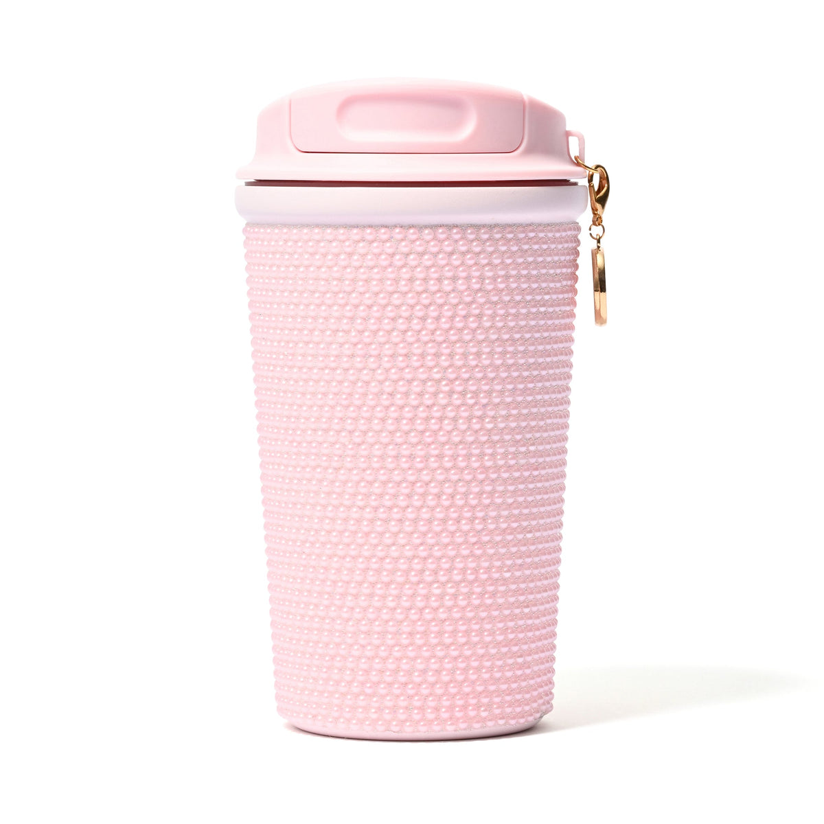 Pearl-Like Stainless Steel Tumbler Pink