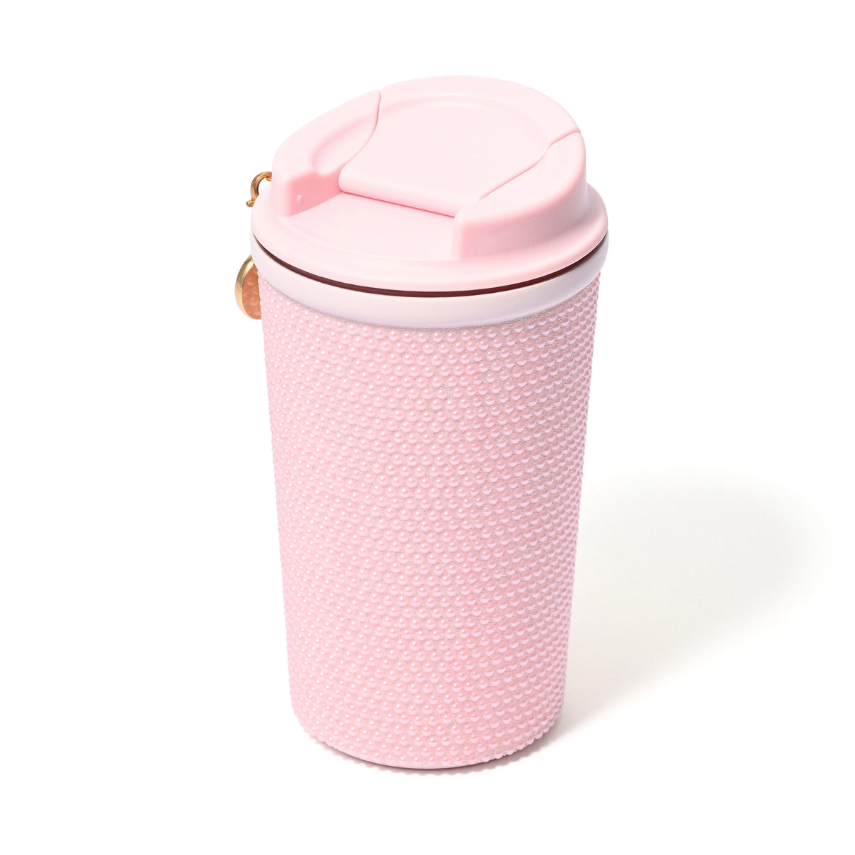 Pearl-Like Stainless Steel Tumbler Pink