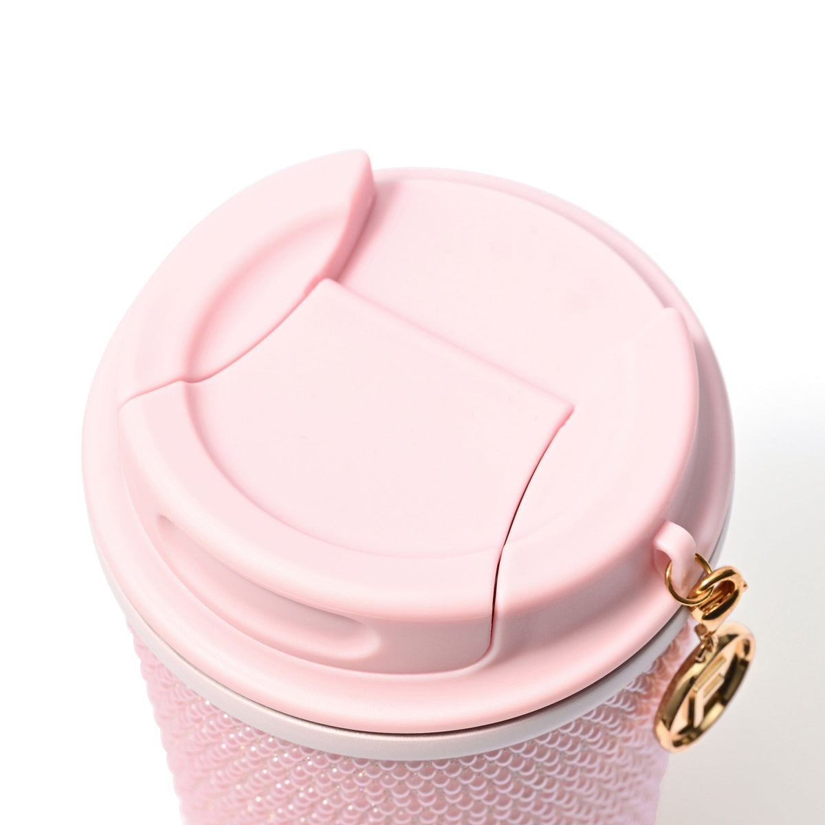 Pearl-Like Stainless Steel Tumbler Pink