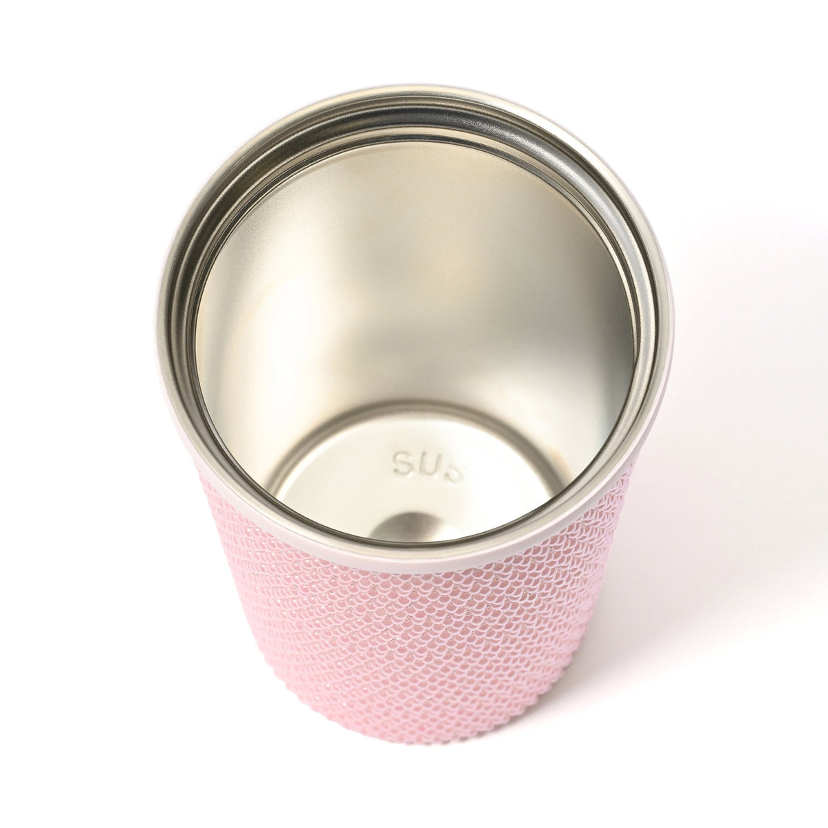 Pearl-Like Stainless Steel Tumbler Pink
