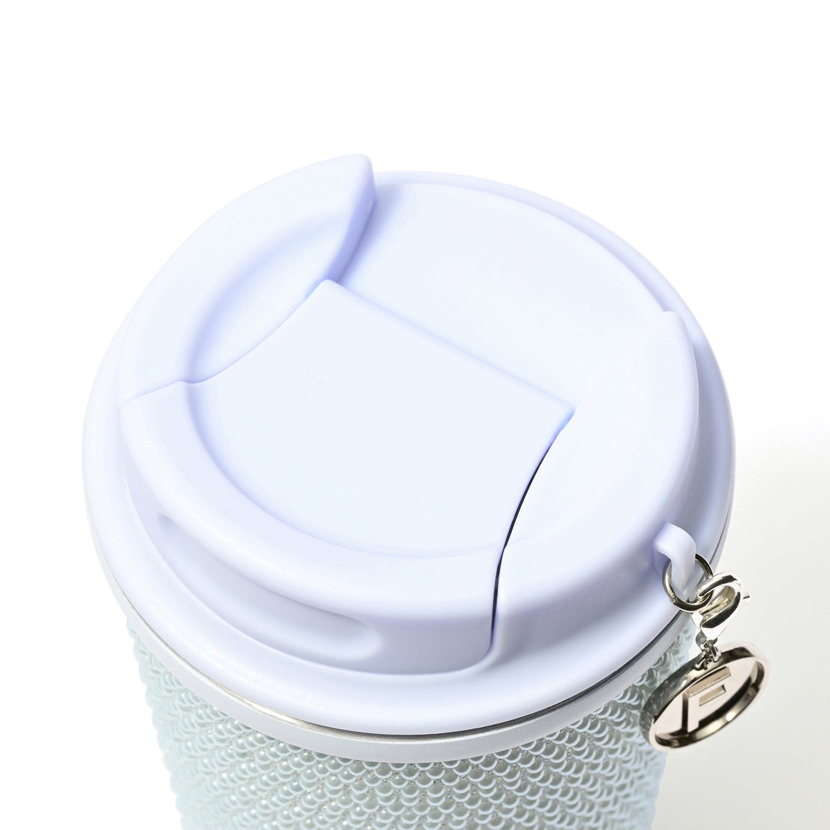 Pearl-Like Stainless Steel Tumbler Blue