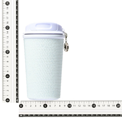 Pearl-Like Stainless Steel Tumbler Blue
