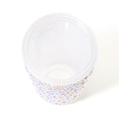Pearl-Like Plastic Tumbler White