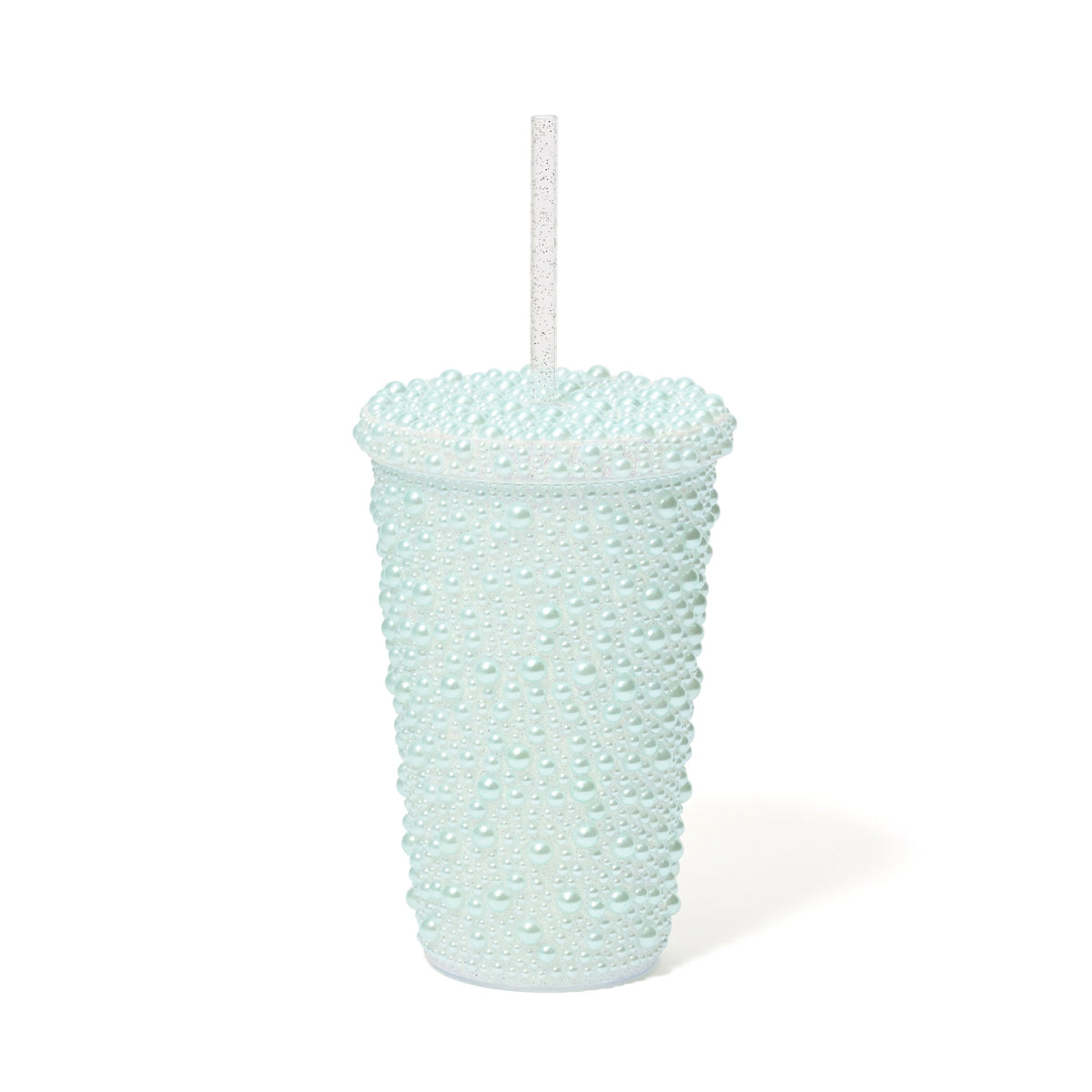 Pearl-Like Plastic Tumbler Blue
