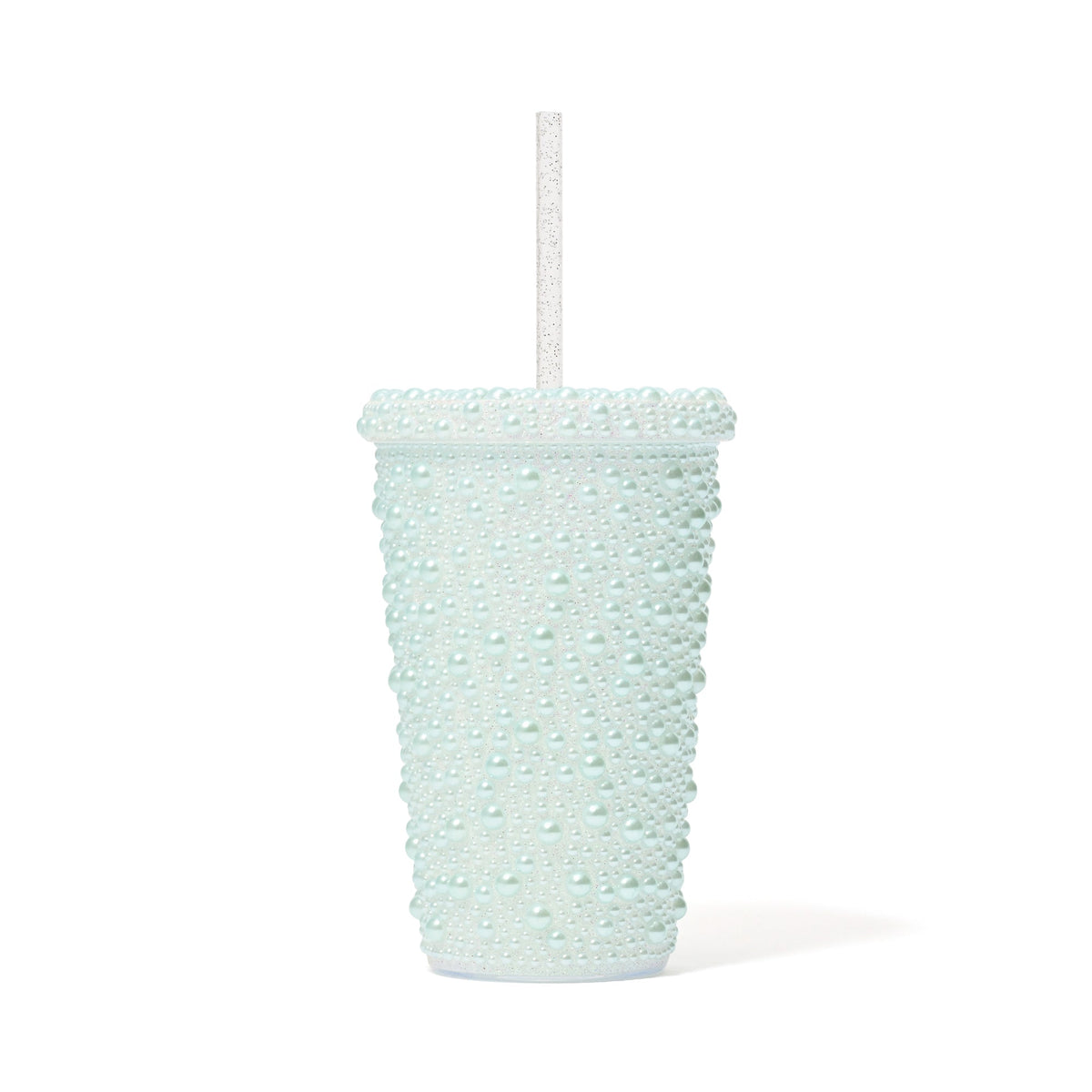Pearl-Like Plastic Tumbler Blue