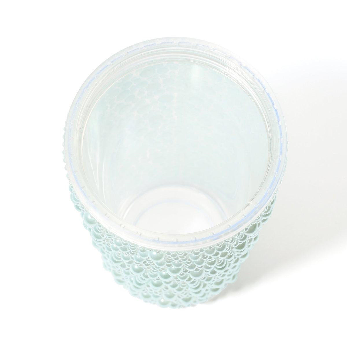 Pearl-Like Plastic Tumbler Blue