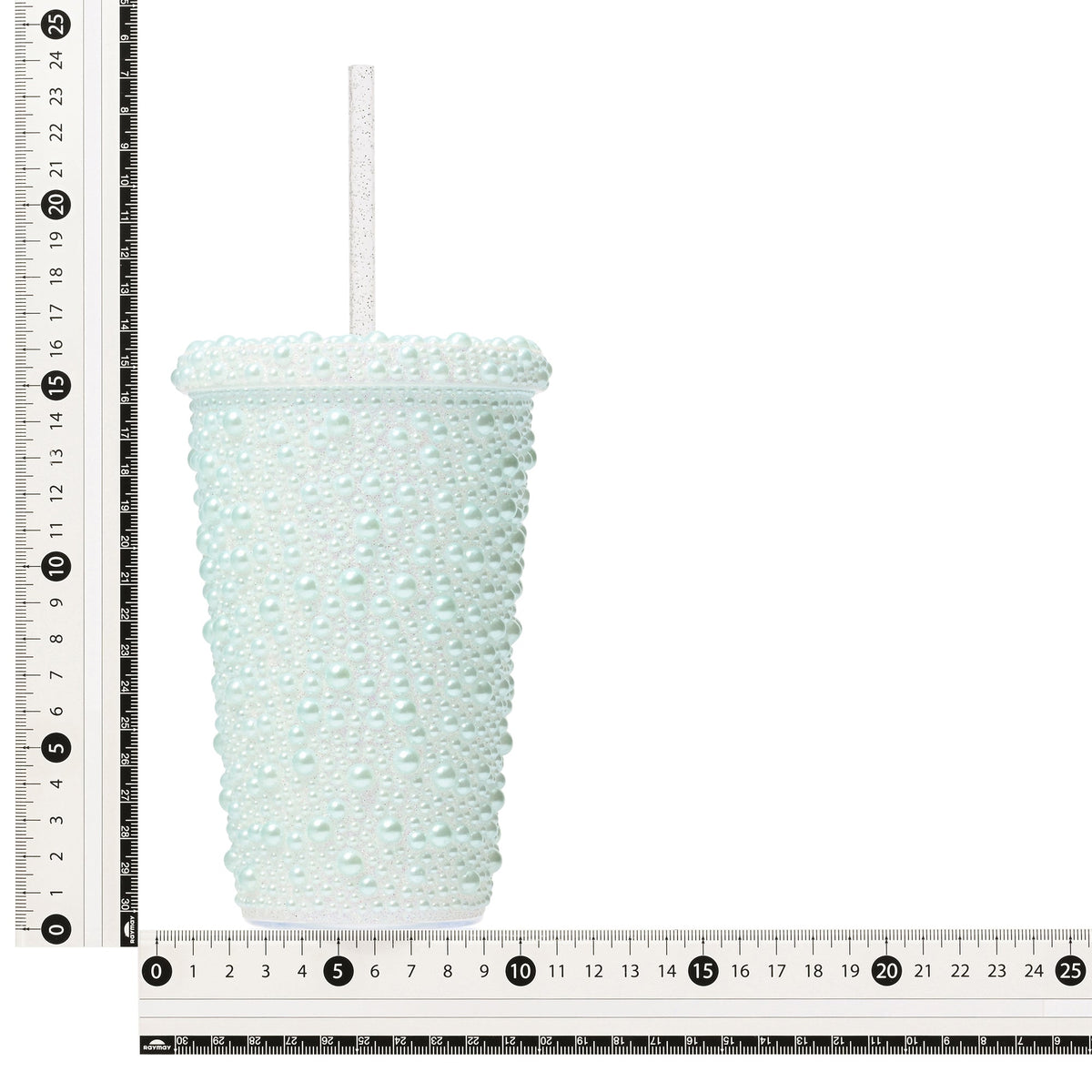 Pearl-Like Plastic Tumbler Blue