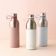 قم بتحميل الصورة في عارض الصور، Easy to Wash Stainless Steel Bottle 500ml (White) - Francfranc Limited