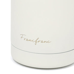 Easy to Wash Stainless Steel Bottle 500ml (White) - Francfranc Limited