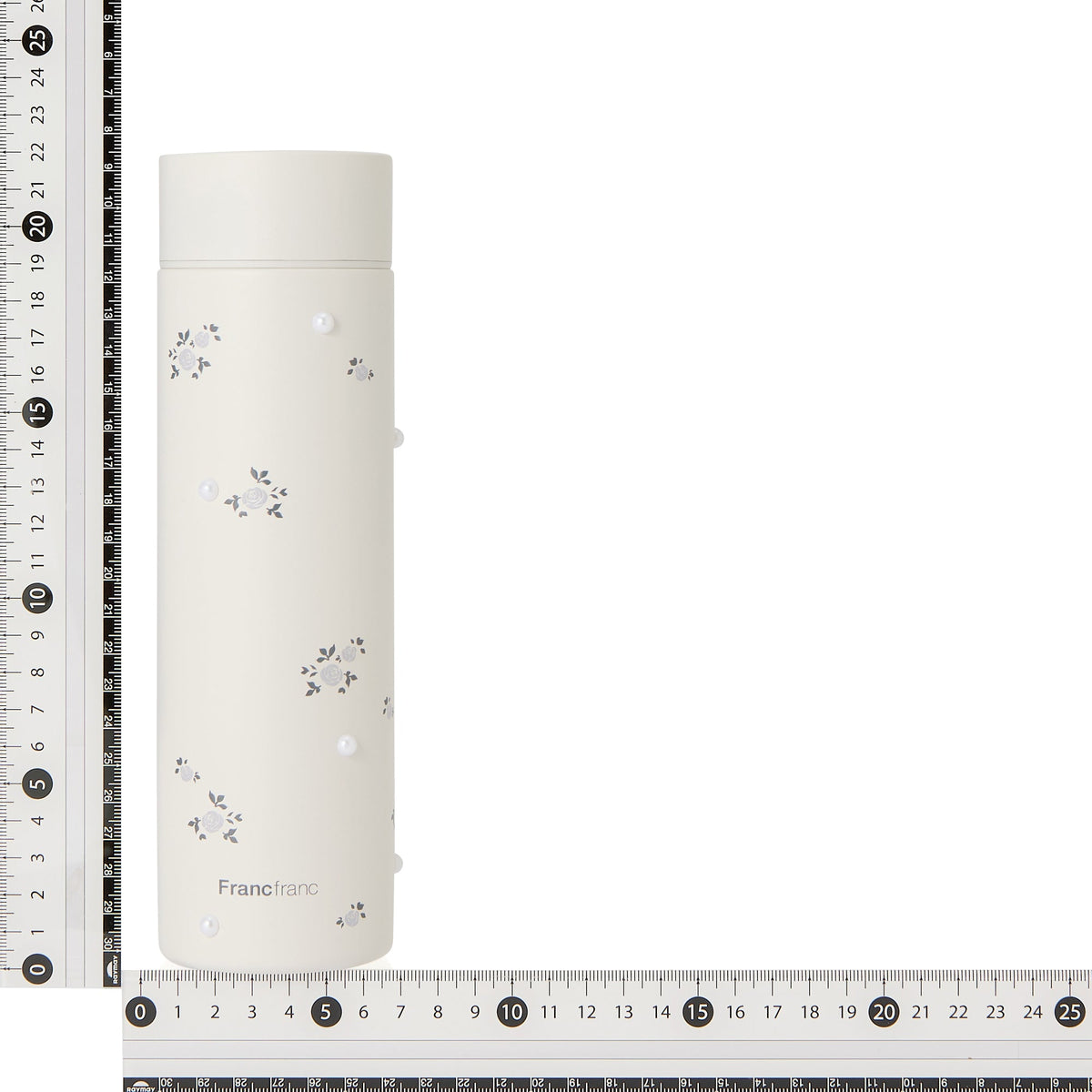 Pearl-Like Stainless Steel Bottle 500ml Ivory
