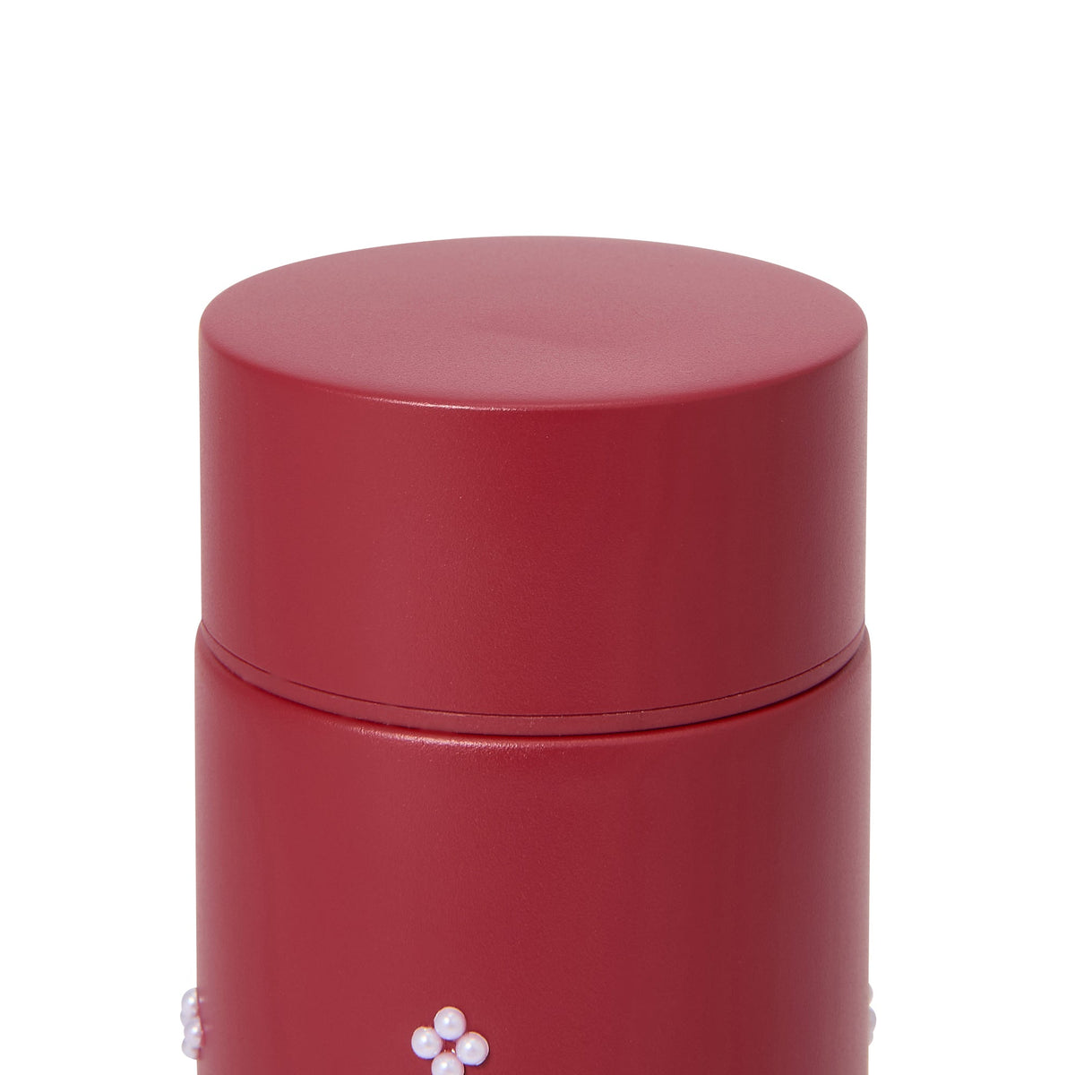 Pearl-Like Stainless Steel Bottle 500ml Red