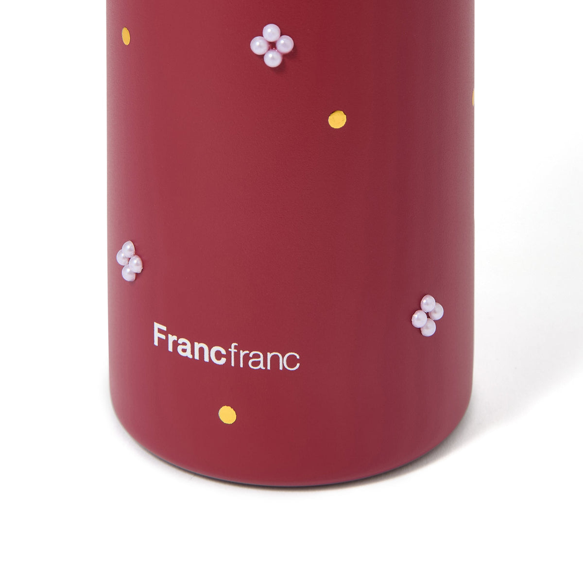 Pearl-Like Stainless Steel Bottle 500ml Red