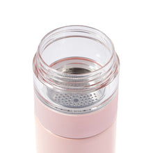 قم بتحميل الصورة في عارض الصور، Stainless Steel Tea Bottle with Filter 500ml (pink) - Francfranc Limited