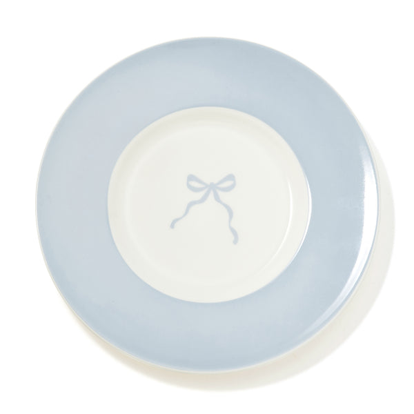 Ribbon Cup & Saucer Set Blue - Francfranc Limited