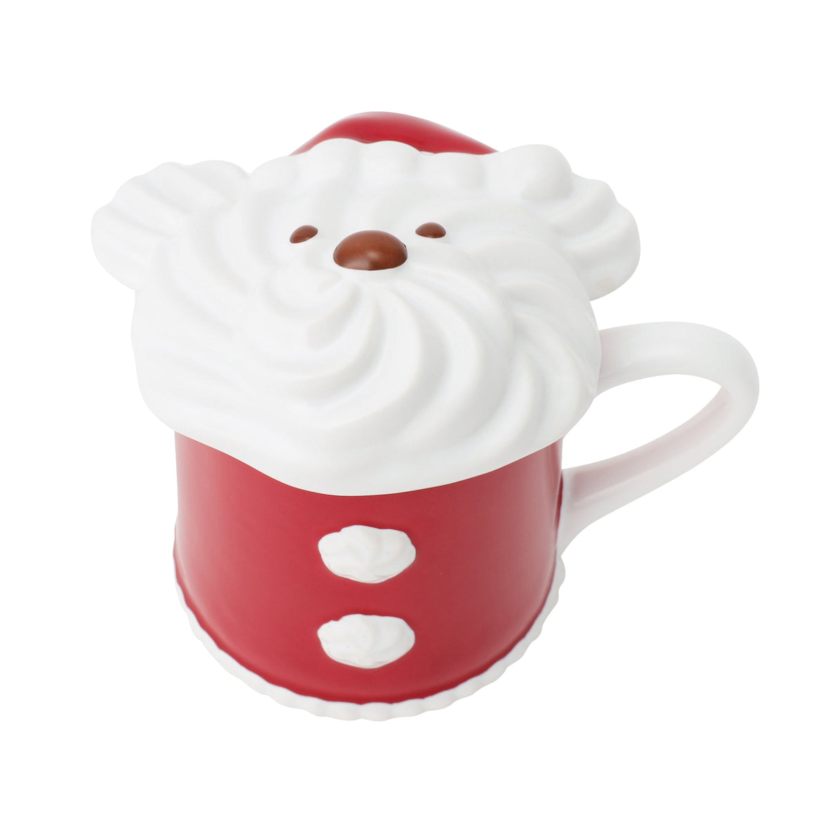Whipped Cream Mug Vanilla Polar Bear Santa