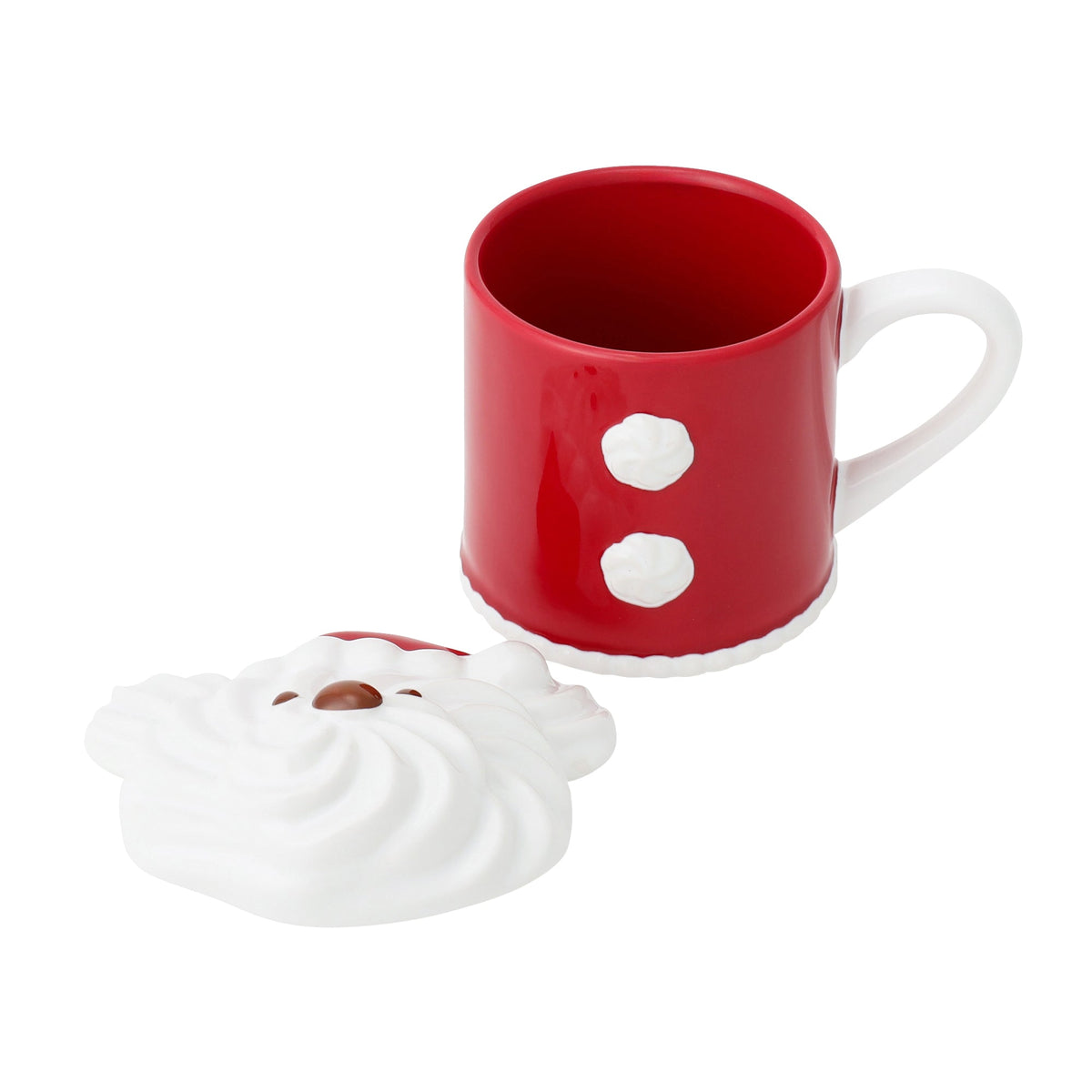 Whipped Cream Mug Vanilla Polar Bear Santa