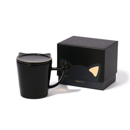 Cat Figure Mug Black- Francfranc Limited