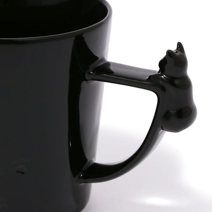 Cat Figure Mug Black- Francfranc Limited