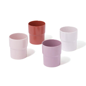 Melamine Mug 4pcs Set Pink 170ml - Francfranc Limited