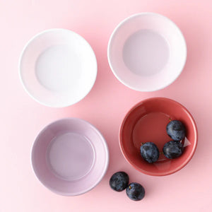 Melamine Bowl 4pcs Set Pink 340ml - Francfranc Limited