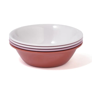 Melamine Bowl 4pcs Set Pink 340ml - Francfranc Limited