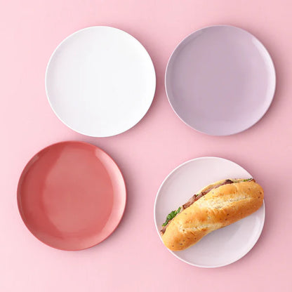 Melamine Plate 4pcs Set Pink - Francfranc Limited