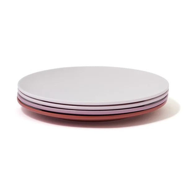 Melamine Plate 4pcs Set Pink - Francfranc Limited