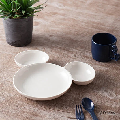 Disney Character Mickey Plate (White) - Francfranc Limited