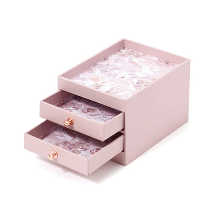 Petite Mini Chest 2-Stage Flower Pink - Francfranc Limited